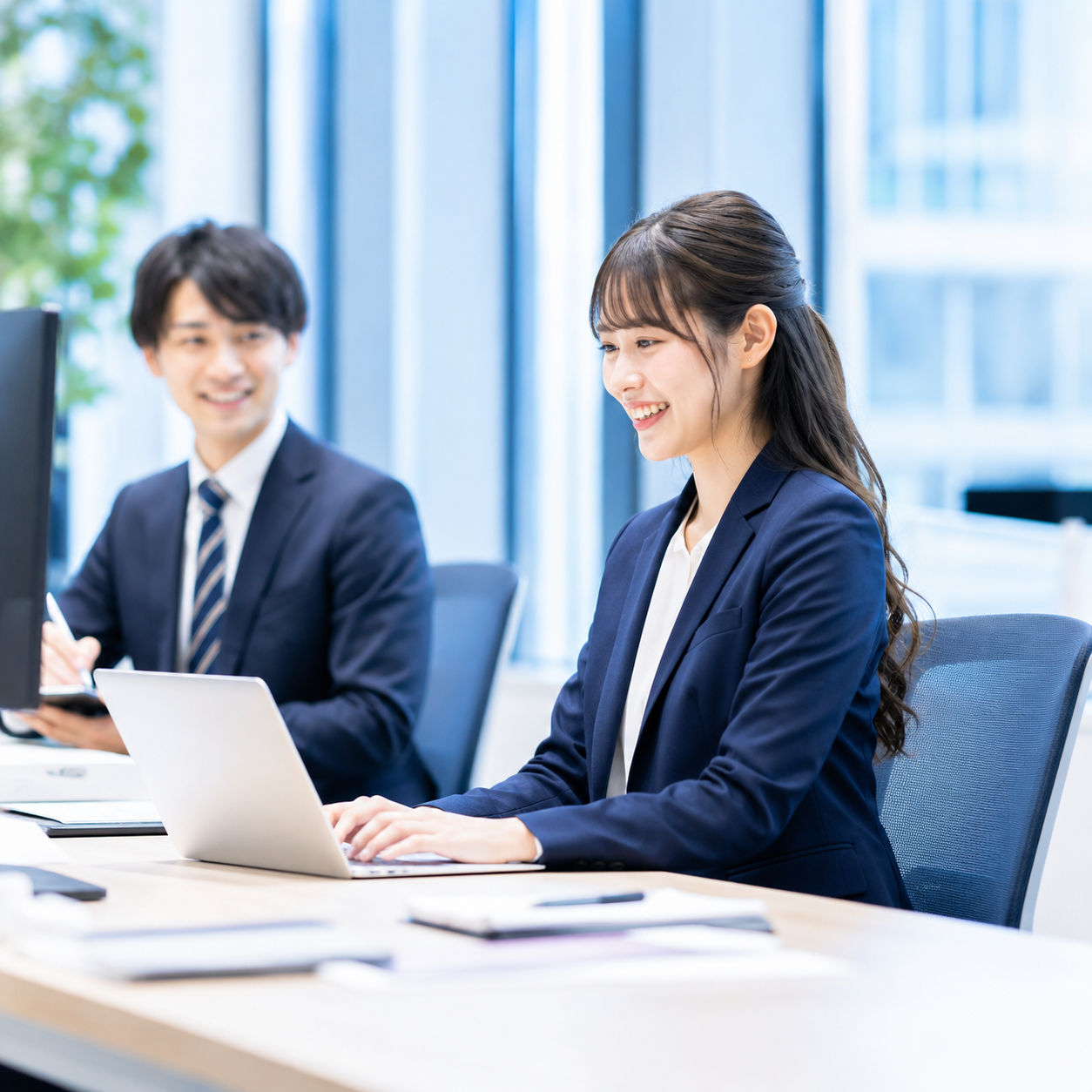 定着のイメージ